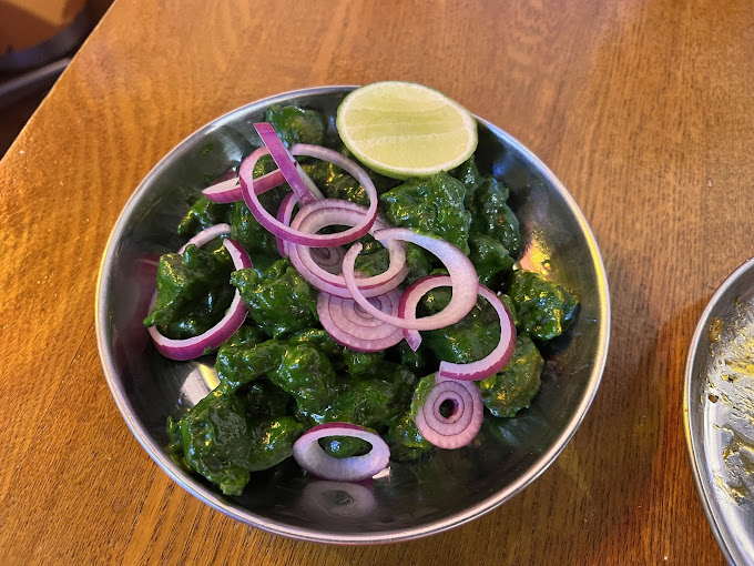 Green Chicken - Chilli & Pepper Rastaurant and Bar in Little India, Singapore