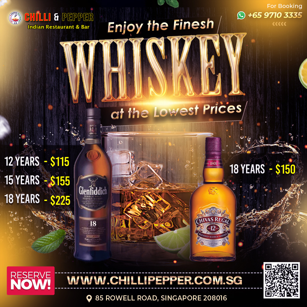lowest whiskey prices in Little India