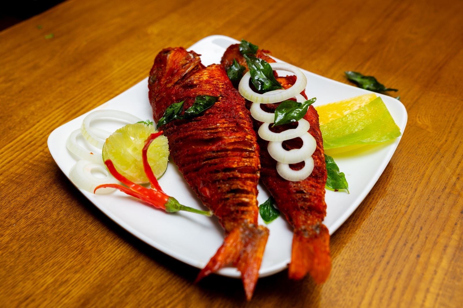 Seafood Sensations Starters - Chilli & Pepper Rastaurant and Bar in Little India, Singapore